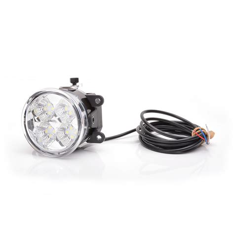 Lampa LED Do Jazdy Dziennej 16 LED 12V 24V 1252 AutoLEDs Pl