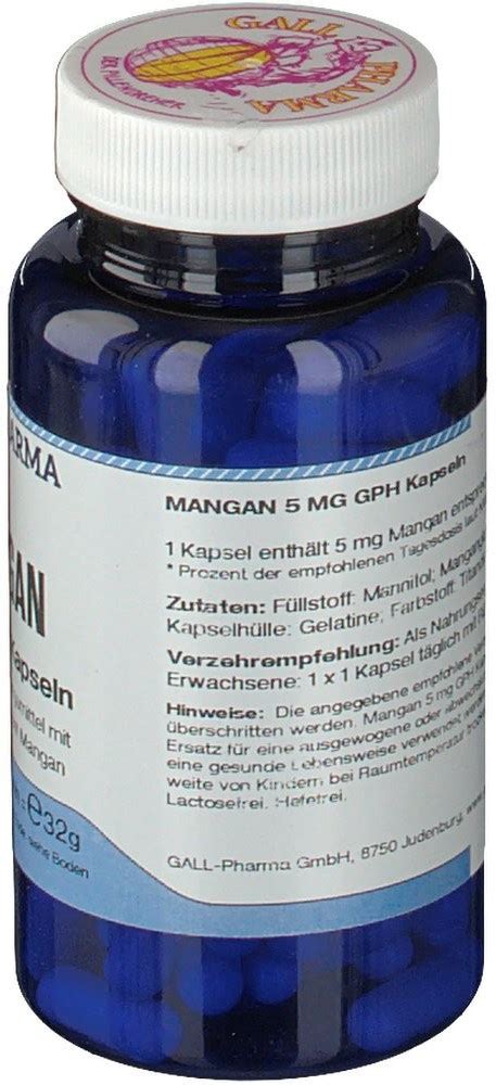 Gall Pharma Mangan Mg Gph Kapseln Stk Ab