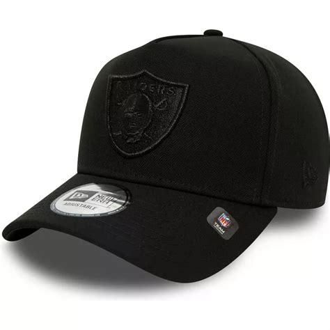 Gorra Curva Negra Snapback Con Logo Negro Forty E Frame De Las Vegas