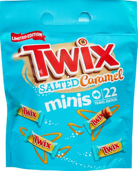 Купити Конфеты Twix Salted Caramel Minis Travel Edition 22s 440g, ціна ...