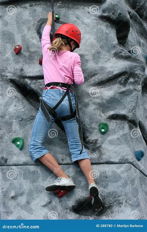 Dont Look Down Stock Photo Image Of Cling Clothing Climber 288780