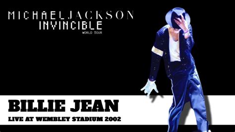 Billie Jean Michael Jackson Invincible World Tour Live At Wembley