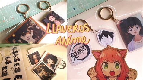 Como Hacer Llaveros Caseros Versi N Anime Manualidades Anime Para