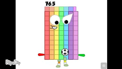 numberblocks 76.5 - YouTube