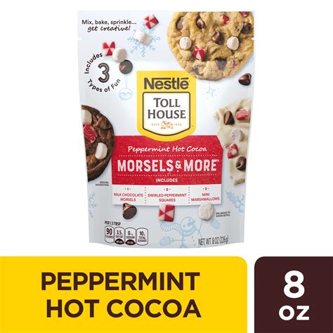 Nestle Toll House Peppermint Hot Cocoa Morsels More Holiday Snacks