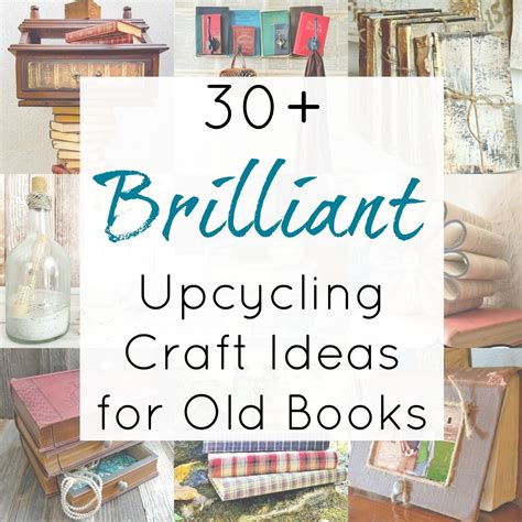 30 Upcycling Ideas For Old Books