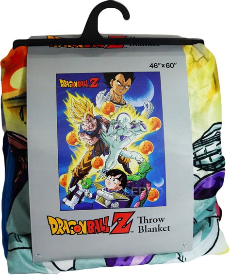 Dragon Ball Z Goku Vs Frieza Sublimation Throw Blanket Circle Red