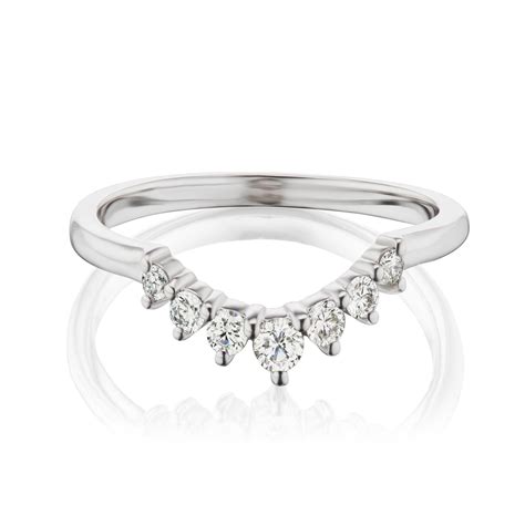 Tiara Diamond Wedding Band