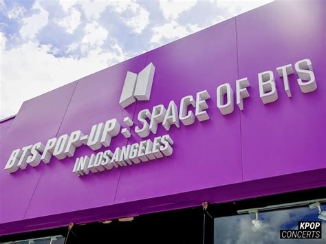 Exclusive Bts Pop Up Space Of Bts Brings Bts Merch Closer To La Army