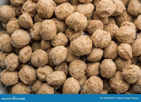 Soya Chunks Are Known For Its Various Health Benefits Stock Image