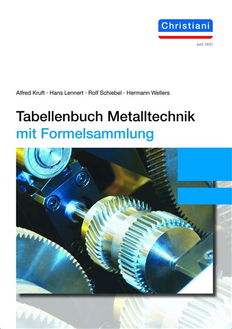 Tabellenbuch Metalltechnik Maschinenbau Schulbuch 978 3 95863