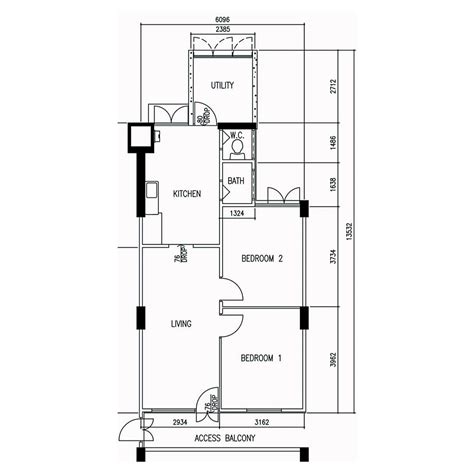 Old Hdb 3 Room Floor Plan - Carpet Vidalondon