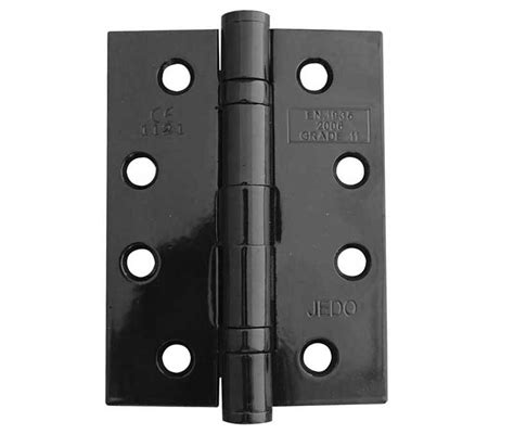 4 Inch Matt Black Grade 11 Fire Rated Ball Bearing Hinge 102mm X 76mm More 4 Doors