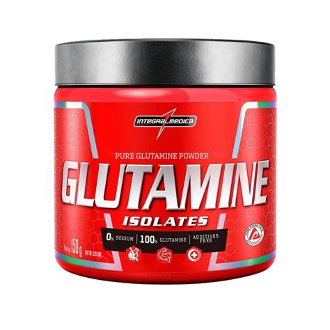 Glutamina Isolates G G Glutamina Natural Integralmedica