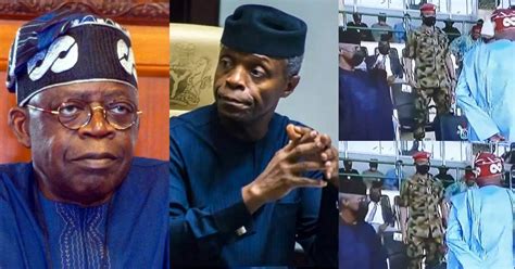 Drama As Tinubu Snubs Osinbajo At The Apc Presidential Primary But