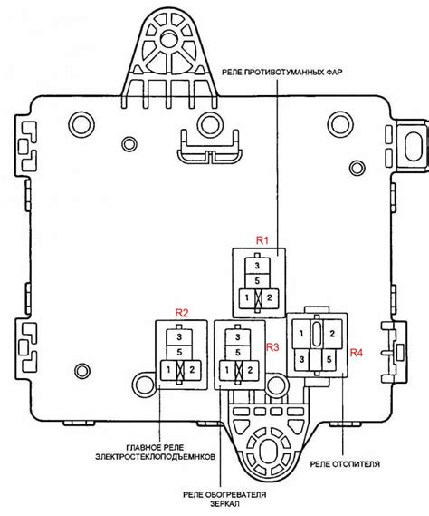 Fuse Box Diagram Lexus Is 200 Toyota Altezza And Relay With Assignment And Location