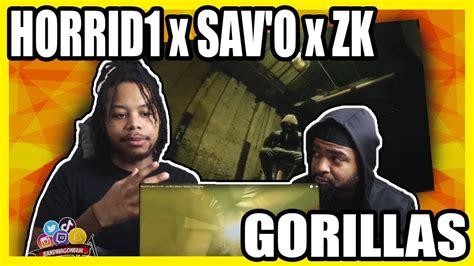 Horrid1 X Sav O X Zk Gorillas Music Video Pressplay Youtube