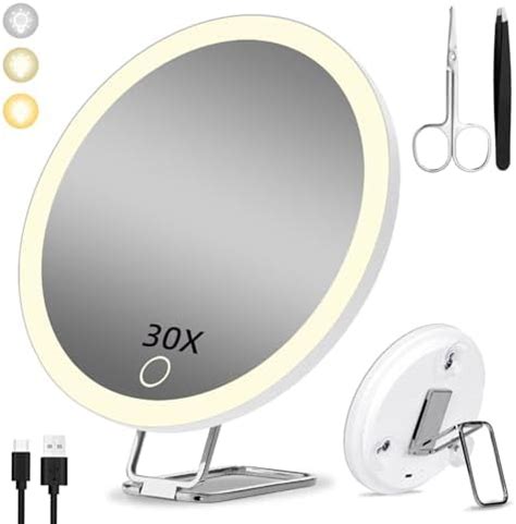 Amazon B Beauty Planet Magnifying Mirror With Light 20X 1X Double