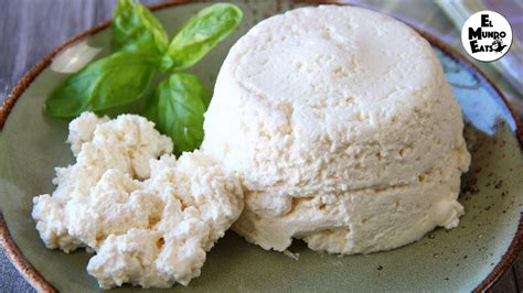 How To Make Ricotta Cheese At Home Youtube