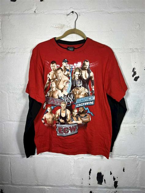 Vintage × Wwe Vintage Wwe Wrestling Shirt Gem