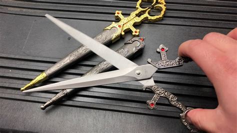 Renaissance Scissors Dagger Youtube