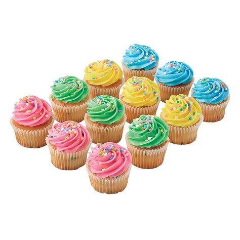 H-E-B Confetti Cupcakes with Elite Icing & Sprinkles - Shop Cakes at H-E-B