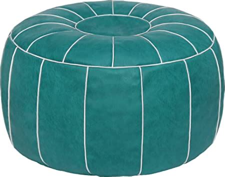 Amazon Thgonwid Unstuffed Handmade Moroccan Round Pouf Foot Stool