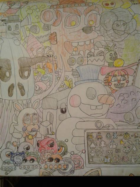 Fnaf Collage Page 4 By Mrlimeing On Deviantart