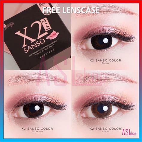 Jual SOFTLENS X2 SANSO BLACK SERIES NORMAL MINUS 0 50 S D 6 00 BY