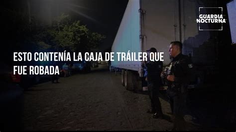 Con todo y mercancía millonaria recuperan caja de tráiler con reporte