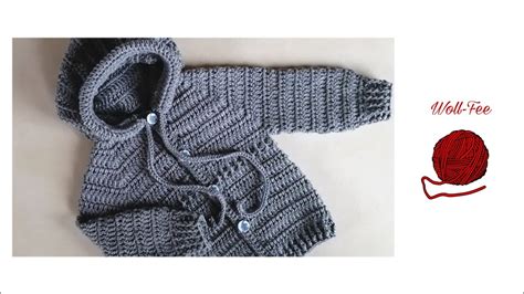 Babyjacke Mit Kapuze H Keln Schritt F R Schritt Siehe Infobox F R