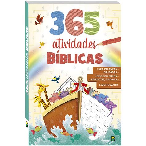 Livro 365 Atividades Bíblicas Todolivro Livraria Barão