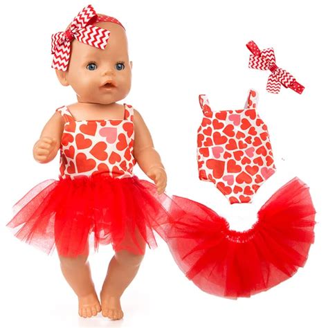 Dress For 43cm doll Born 17inch Baby Dolls Clothes,Doll Accessories.-in ...