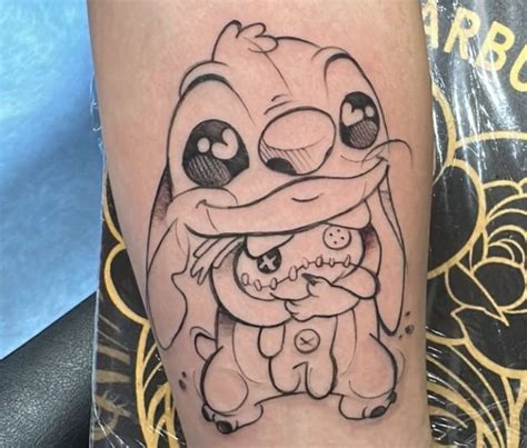 Pin De Christina Marie Em Cartoon Tats Em Lilo E Stitch Tatuagem