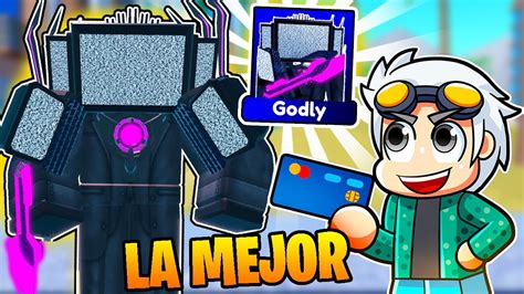 Conseguí el GODLY UPGRADED TITAN CINEMAMAN en Toilet Tower Defense