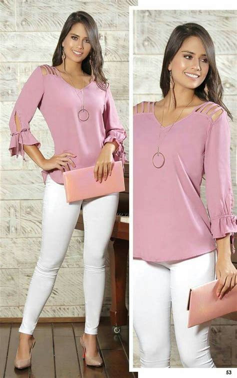 Buy Blusas De Moda Elegantes In Stock