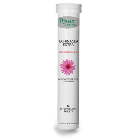 Echinacea Extra Stevia Συμπληρώματα Διατροφής Power Health