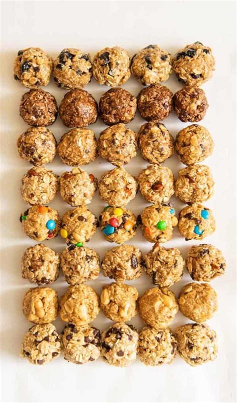 8 No Bake Oatmeal Energy Balls Recipes Video