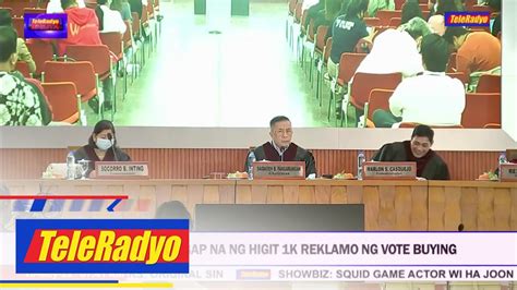 Comelec Nakatanggap Na Ng Higit 1k Reklamo Ng Vote Buying Teleradyo