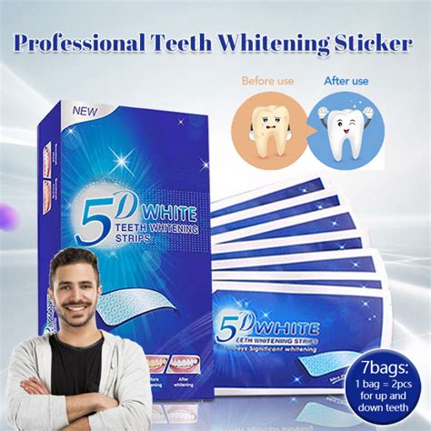 D White Gel Tooth Effects Whitestrips Oral Hygiene Care Teeth