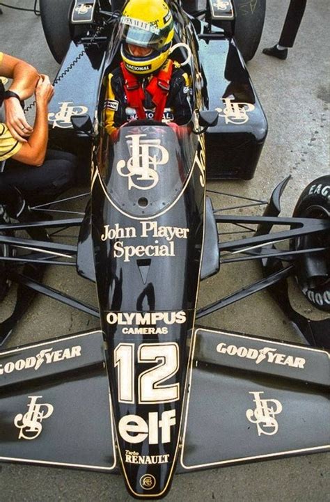 Ayrton Senna BRA John Player Special Team Lotus Lotus 97T