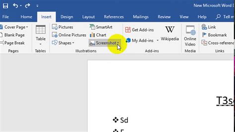 How To Take Screenshot In Microsoft Word Design Talk