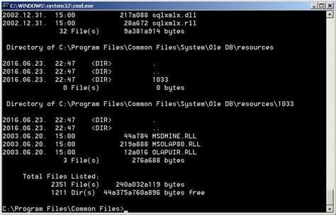 letters  file sizes  cmd window hardforum