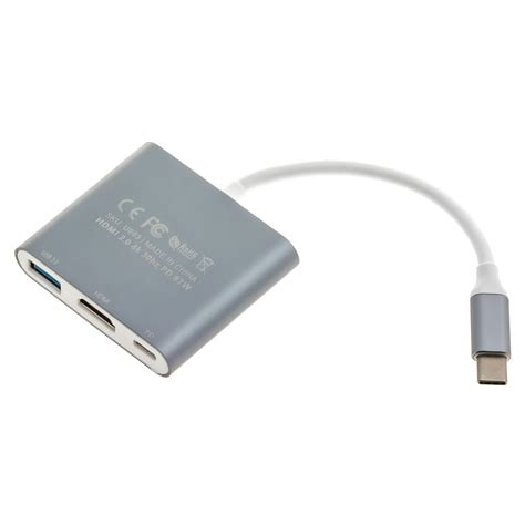 Hub Przej Ci Wka Adapter W Usb C Hdmi K Hz