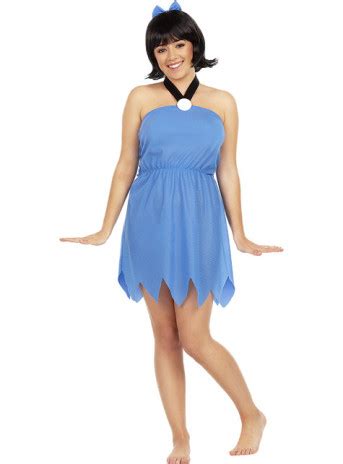 Fato Flinstones Betty Rubble Mulher Adulto FestasParty