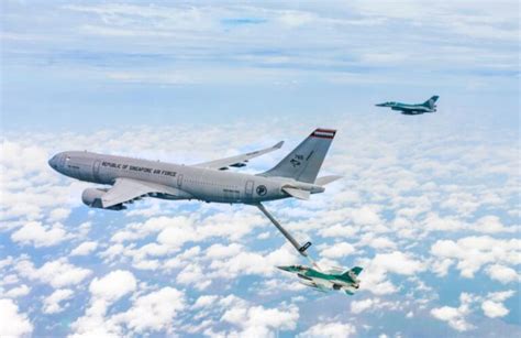 Armada F Tni Au Melaksanakan Latihan Aar Dengan A Mrtt Rsaf