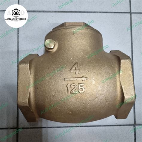 Jual Check Valve Inch Kitz Kuningan Swing Check Valve Kitz