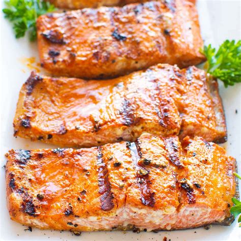 The Best Grilled Salmon Recipe Ifoodreal