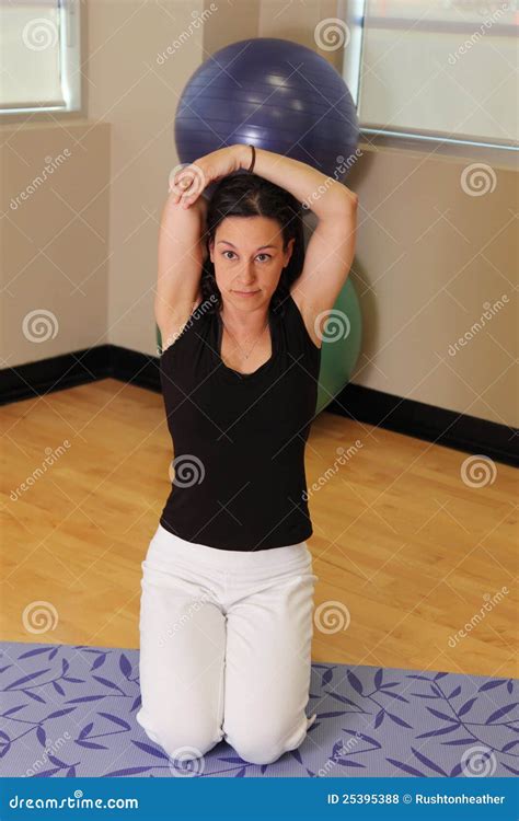 Tricep Stretch Royalty-Free Stock Photography | CartoonDealer.com #3388187