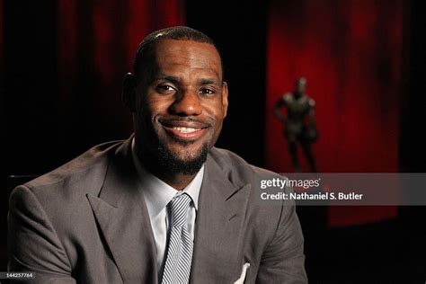 Lebron James Of The Miami Heat Receives The 2011 12 Kia Nba Most